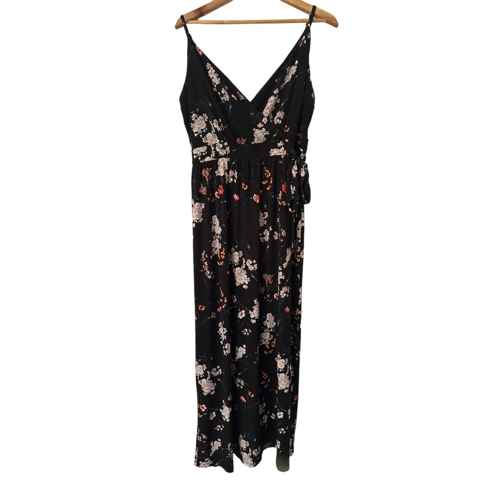 Faux Wrap Maxi Dress